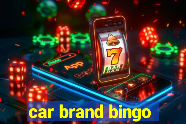 car brand bingo